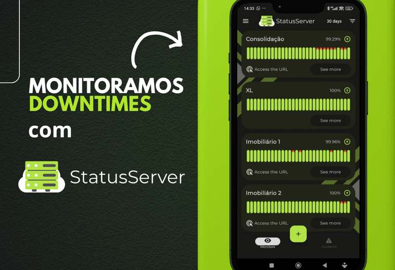 Parceria da BeSoft com Status Server: Monitoramento Eficiente para Todas as Aplicações